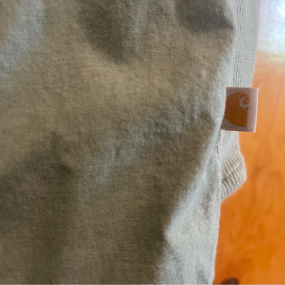 Carhartt button down shirt green L - Picture 4 of 6